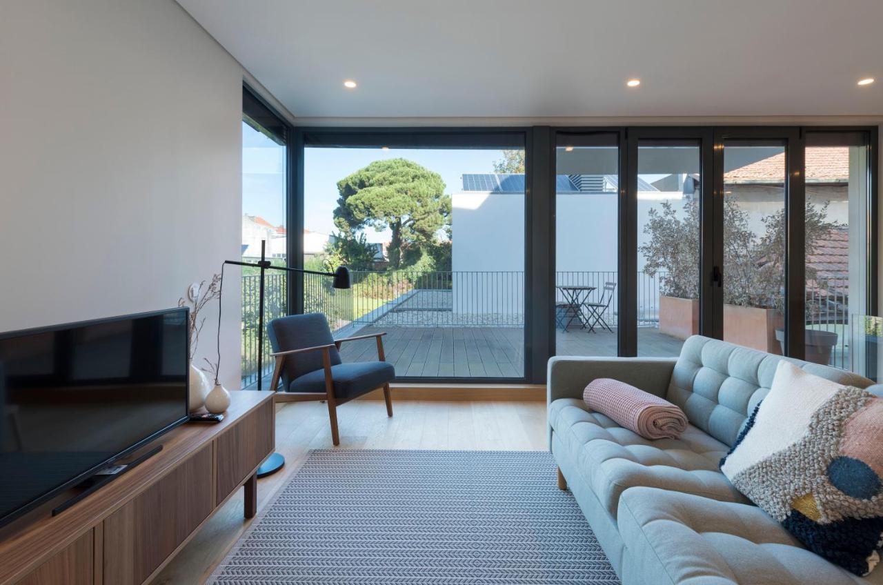Lovelystay - Primrose 2Br Flat With Free Parking, Ac And Balcony 波尔图 外观 照片